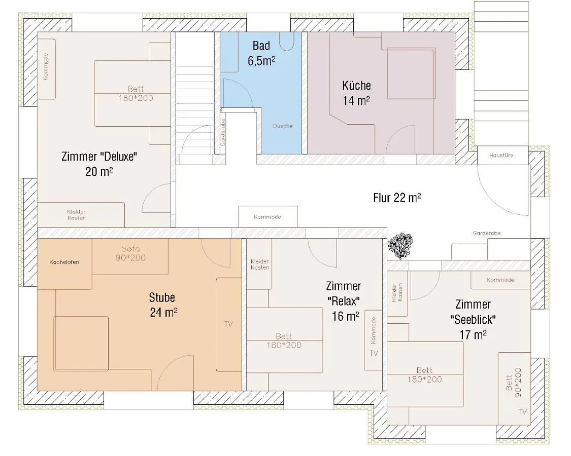 度假居 Apartmenthaus Paradise 因斯布鲁克